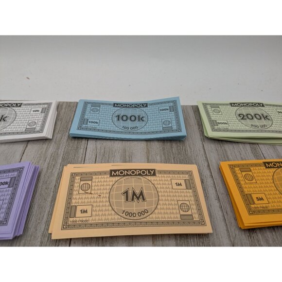 Monopoly City Edition 2008 Game Replacement Money - Picture 3 of 7